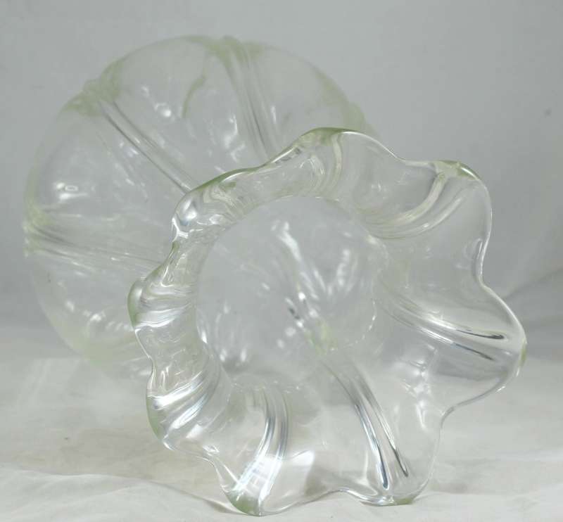 Large Glass - Tulip Vase - Beautiful!