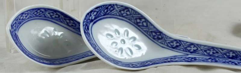 Chinese - Soup Spoons - Collection of 5 - Beautiful!