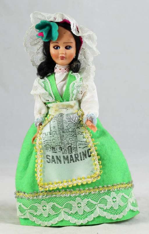 San Marino - traditionally dressed doll