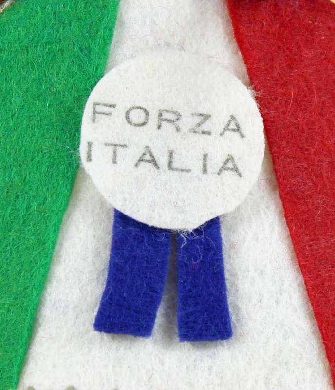 Forza Italia - traditionally dressed doll