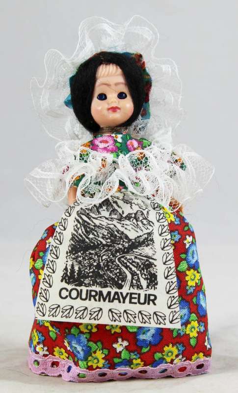 Courmayeur - traditional dress doll