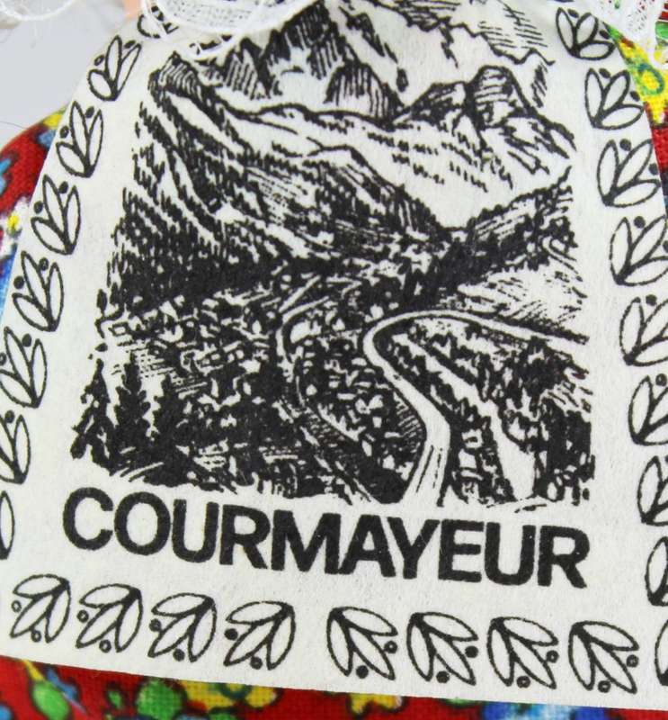 Courmayeur - traditional dress doll