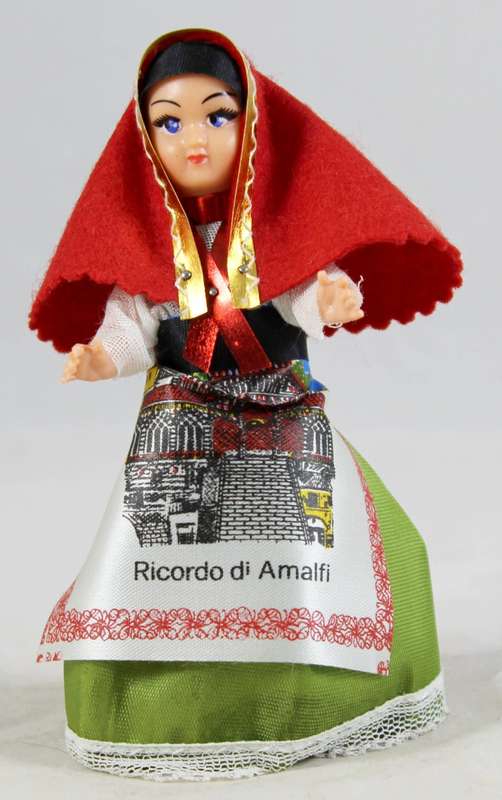 Ricordo di Amalfi traditional dress doll
