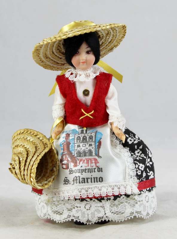 S.Marino traditional dress doll