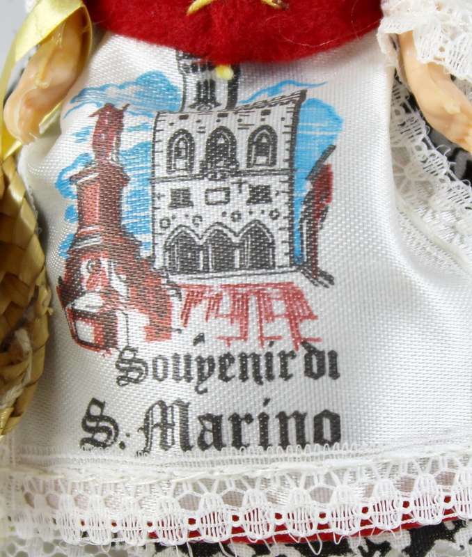 S.Marino traditional dress doll