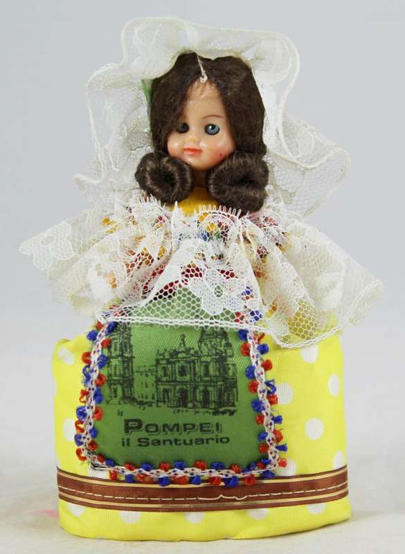 Pompei Santuario traditional dress doll