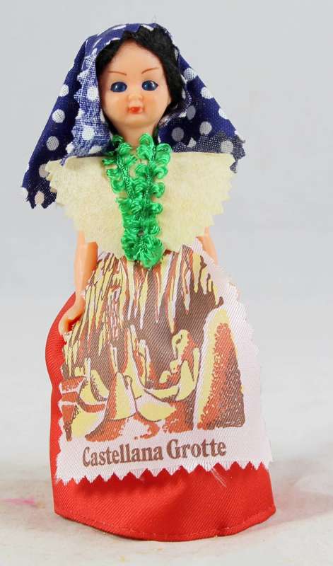 Castellana Grotte traditional dress doll