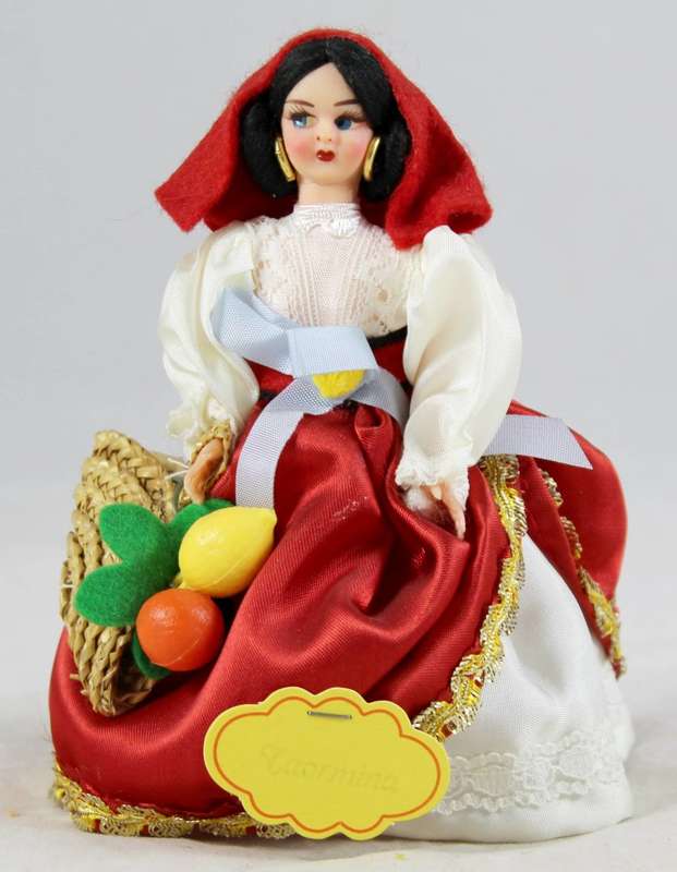 Taormina traditional dress doll