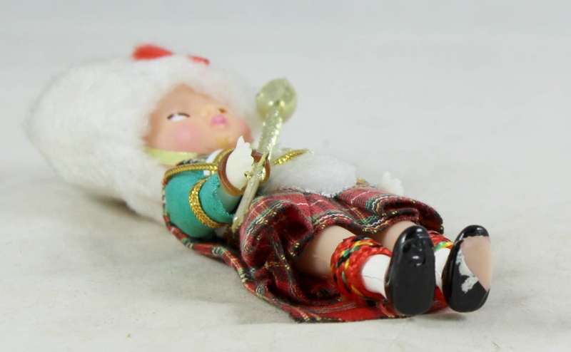 Scottish Boy with Baton doll