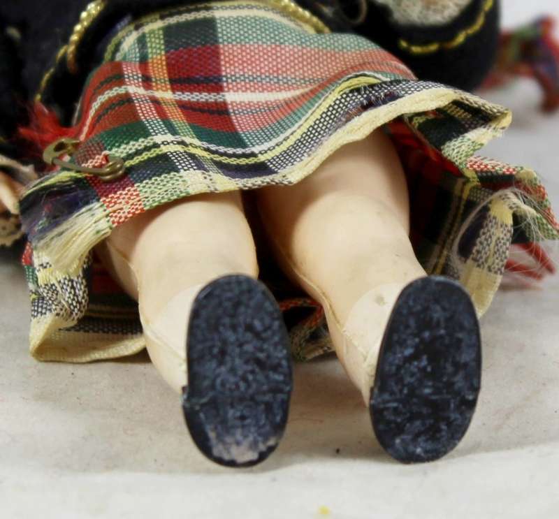 Scottish boy with bagpipes