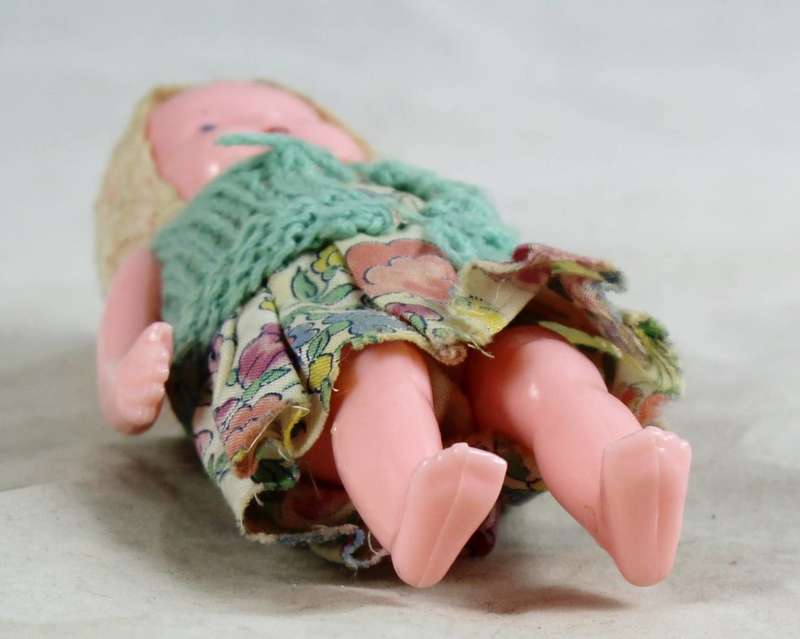 Small doll - green outfit