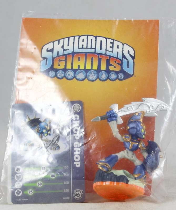 Skylanders Giants - Chop Chop - New in pack! - Bid now!!