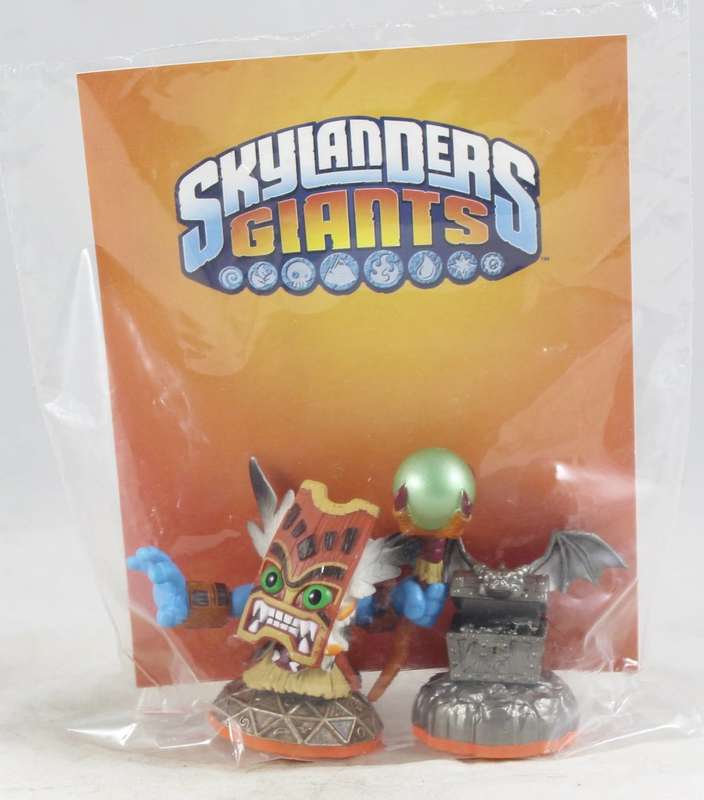 Skylanders giants - tiki with treasure chest (double trouble)