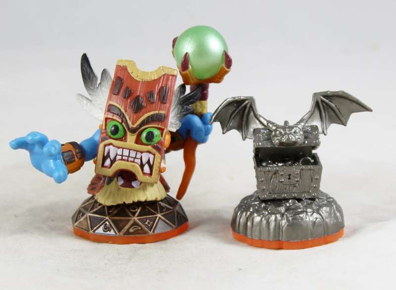 Skylanders giants - tiki with treasure chest (double trouble)