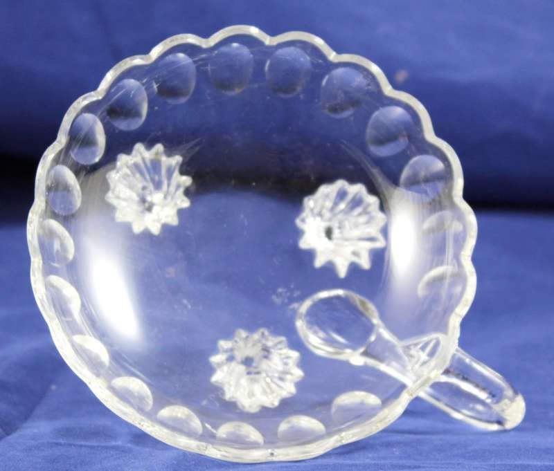 Cut Glass - Footed Bowl - Beautiful!