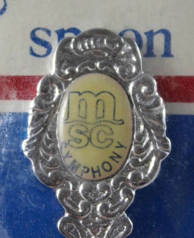 Souvenir Spoon - MSC Symphony - Beautiful!