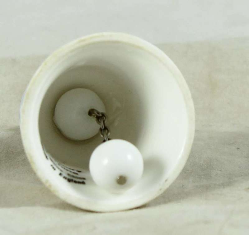 Finsbury China - Newcastle Upon Tyne - Miniature Bell - Gorgeous!