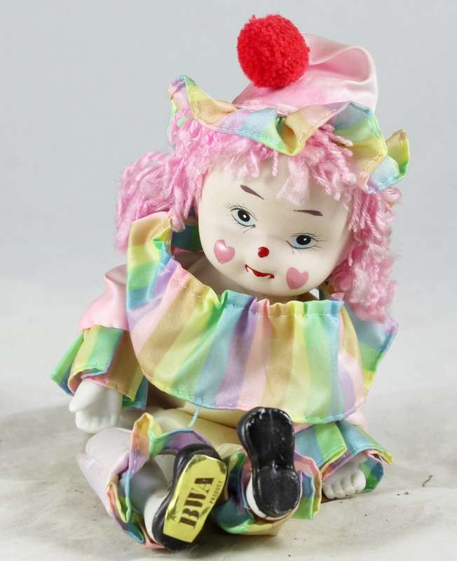 Little Clown - Dressed in Rainbow Colours