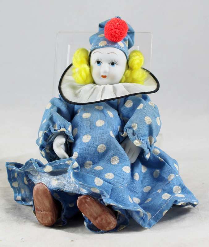 Clown - Blue Polka Dot Clothes - Gorgeous!