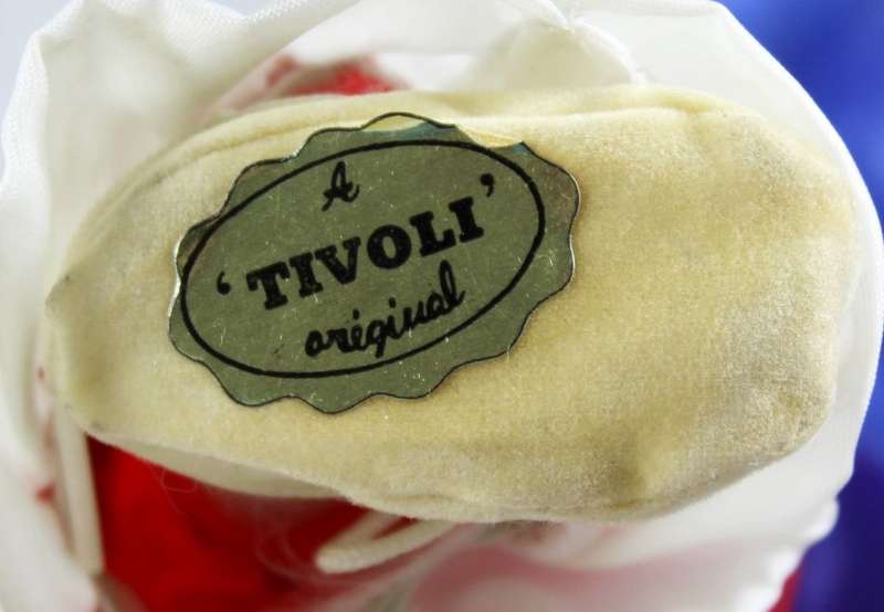 Tivoli - large clown in red & blue