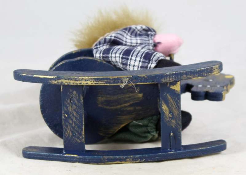 Baby Clown on Rocking Horse - Gorgeous!