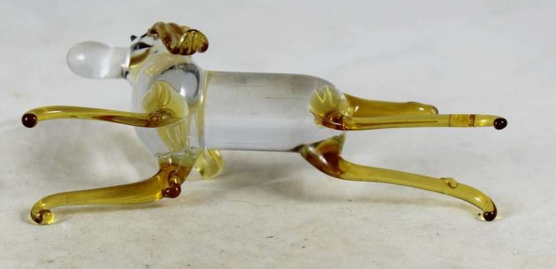 Delicate Glass Dog - Gorgeous! - Bid Now!!!