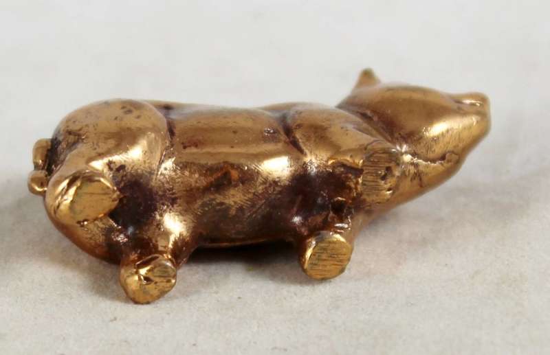Lead Figurine - Pig - Gorgeous!