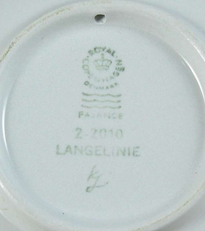 Royal Copenhagen Denmark - Trinket plate - Langelinie