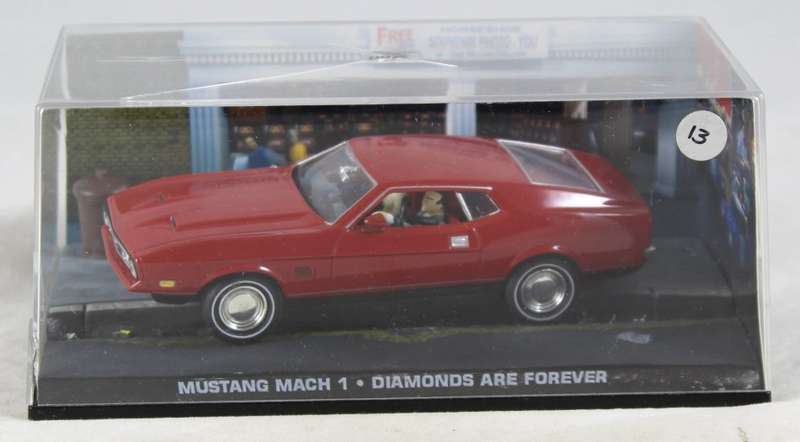 A stunning James Bond Mustang Mach 1 from "Diamonds Are Forever"!!  Bid now!!