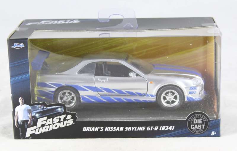 Jada - Fast & Furious - Nissan Skyline GT-R (R34) - Bid now!!