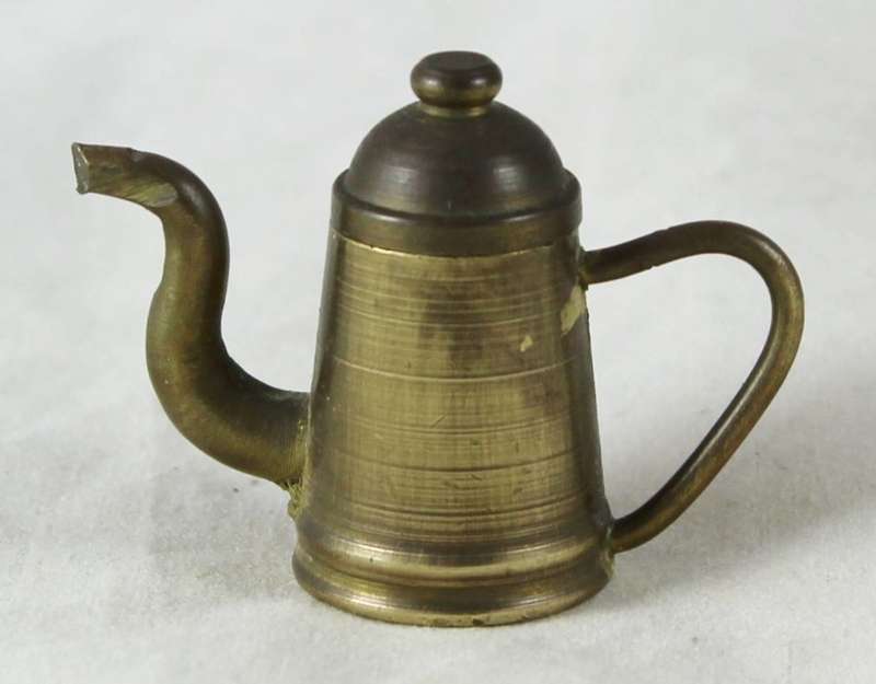 Brass Temptations - Miniature Solid Brass - Coffee Pot - Gorgeous! - Bid Now!!!