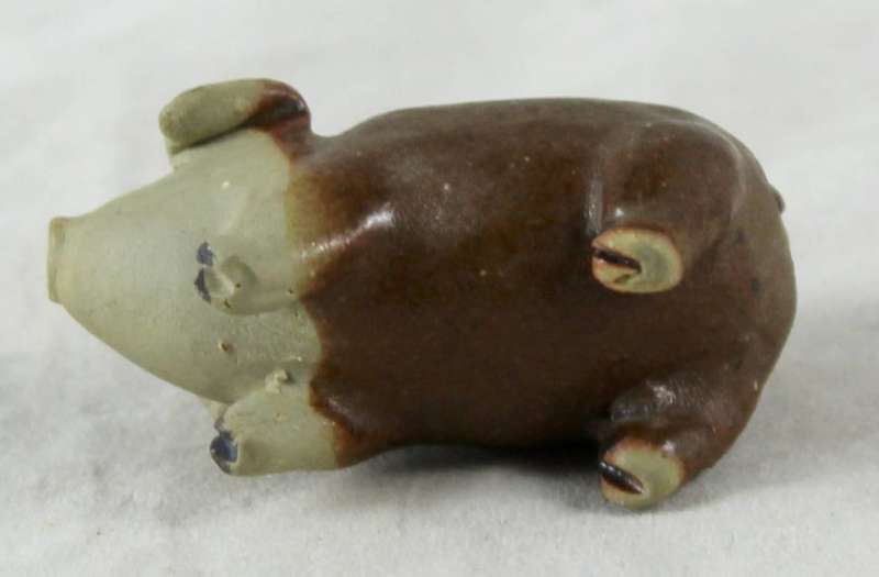 Miniature pig - half brown