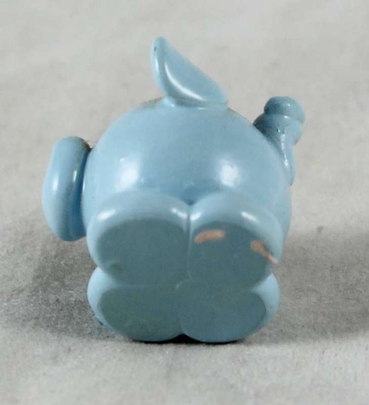 Miniature blue pig
