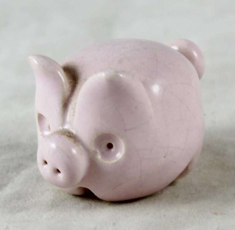 Small pink pig