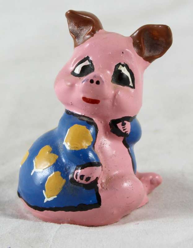 Small Pig in Blue Jacket - Gorgeous!