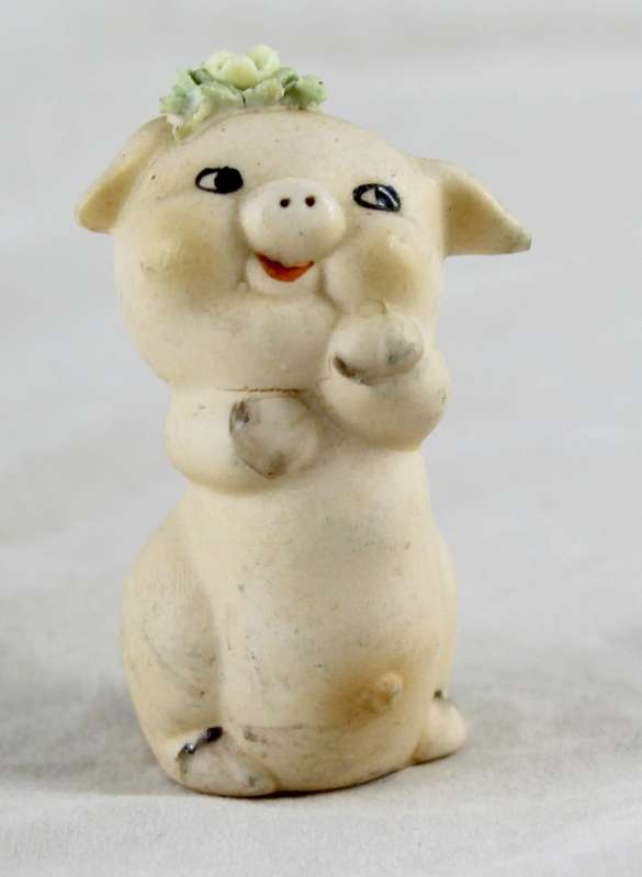 Blushing pig