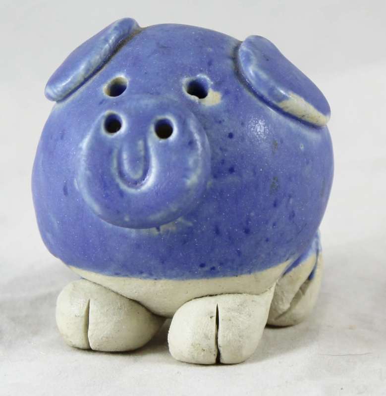 Little blue pig