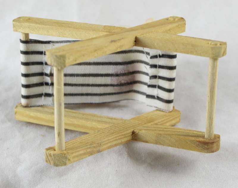 Pig playing guitar - relaxing on beach chair