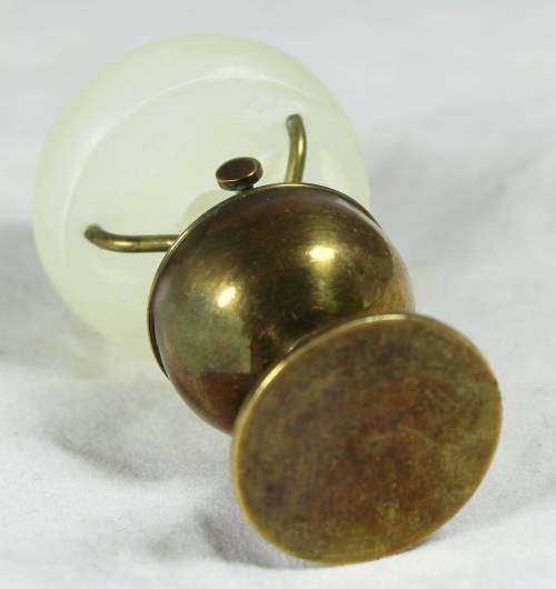 Solid - Miniature Brass - Paraffin Lamp - Gorgeous - Bid