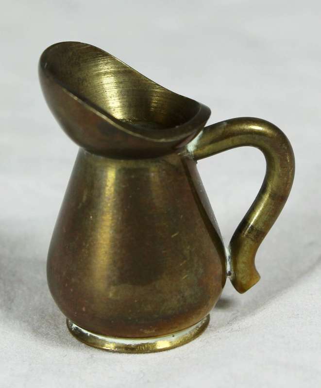 Solid - Miniature Brass - Water Jug - Gorgeous - Bid