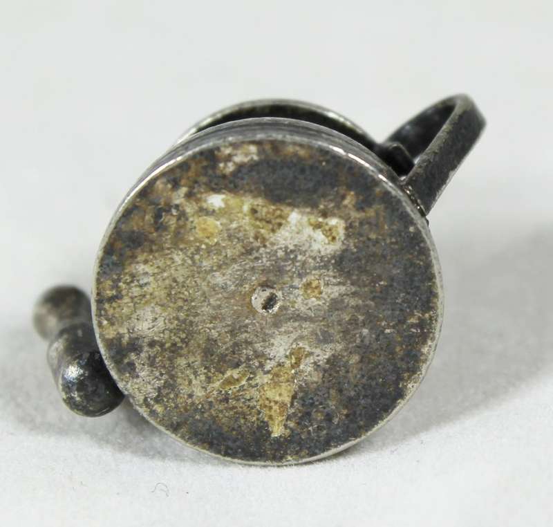 Miniature metal tea pot
