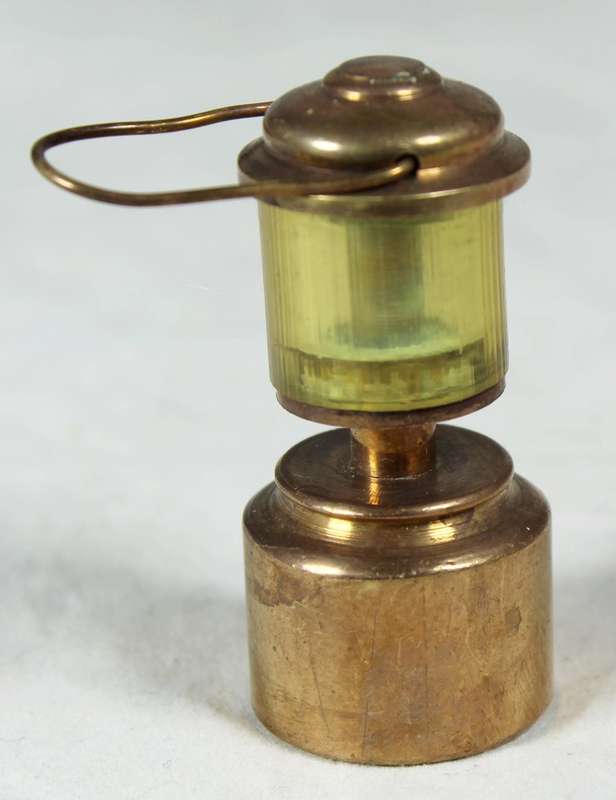 Miniature Brass - Gas Lamp - Gorgeous! - Bid Now!!!