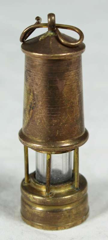 Miniature Brass - Storm Lamp - Gorgeous! - Bid Now!!!