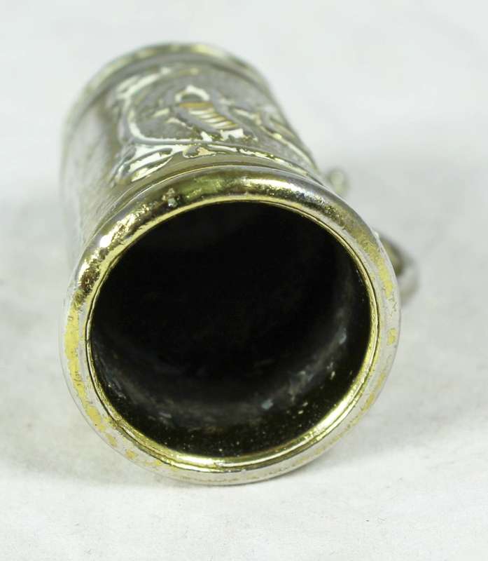 Miniature silver plated German beer mug