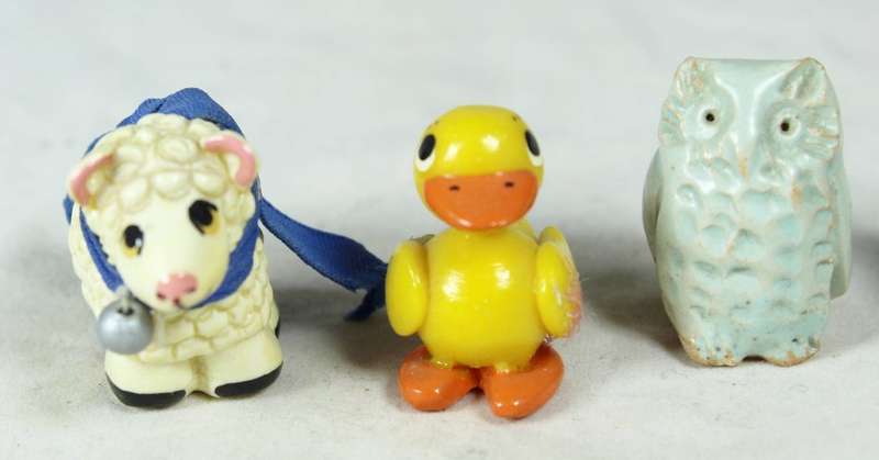 Miniature Figurines - Set of 5 - Gorgeous! - Bid Now!!!