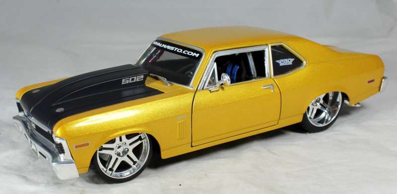 Maisto - 1970 Chevrolet Nova SS - Pro Rodz - 1:18 Scale Model - Bid Now!!