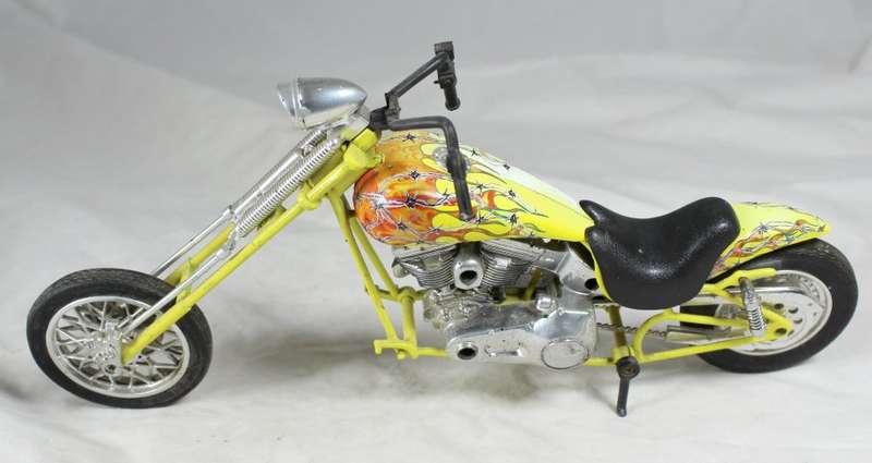 Nu Ray - Yellow Chopper - 1995 - 1:12 Scale Model - Bid Now!!