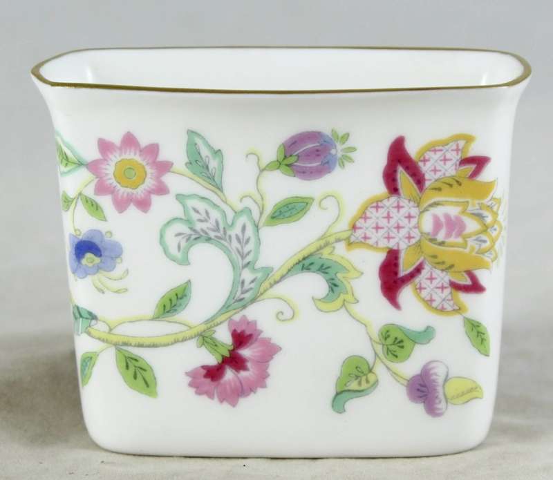 Minton - Haddon Hall - toothpick holder, trinket dish, small plate & side
