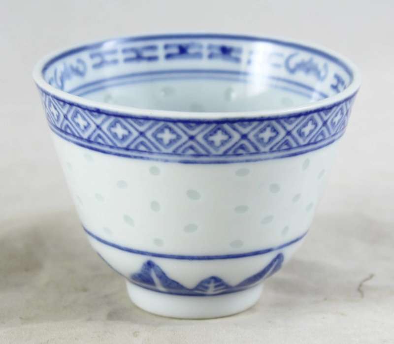 Blue & white - Chinese tea cup