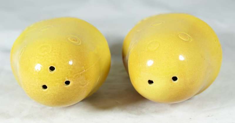 Character salt & pepper set - large mushrooms